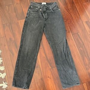 AGolde Criss Cross Jeans